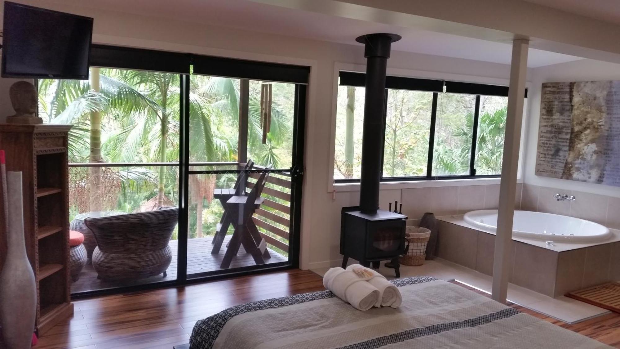 Bed and Breakfast Alaya Escape Eudlo Exterior foto
